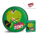 Zegar ścienny CRAZY DINO DINOZAUR śr. 25cm KIDS KL10770