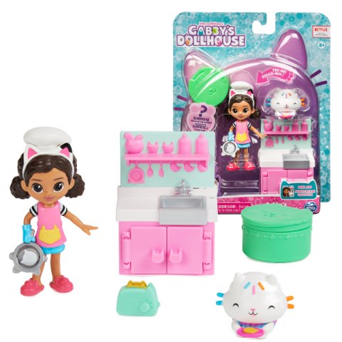 KOCI DOMEK GABI Zestaw Kuchnia GABI Figurki Cakey Cat SPIN MASTER 6060476