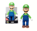 SUPER MARIO MOVIE Maskotka LUIGI Pluszak 40cm JAKKS PACIFIC 41628