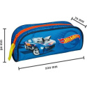 Piórnik szkolny HOT WHEELS jednokomorowy 22cm UNDERCOVER HWES0691