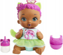 MY GARDEN BABY Lalka KOTEK Karmienie i Przewijanie Różowa MATTEL HHL23