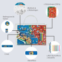 Zestaw przyborów szkolnych PSI PATROL + Kolorowanki w torebce UNDERCOVER PPBT4055