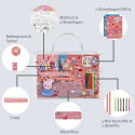 Zestaw przyborów szkolnych ŚWINKA PEPPA + Kolorowanki w torebce UNDERCOVER PIPA4055