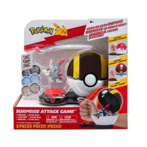 Gra Pokemon SURPRISE ATTACK Figurka Sneasel JAZWARES PKW2725 Gra Pokemon SURPRISE ATTACK Figurka Sneasel JAZWARES PKW2725