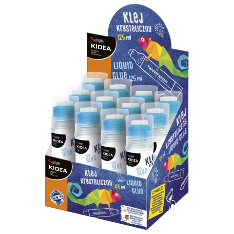 Klej Krystaliczny w płynie Transparentny 125ml 1szt. KIDEA DERFORM KPK125KAD Klej Krystaliczny w płynie Transparentny 125ml 1szt. KIDEA DERFORM KPK125KAD