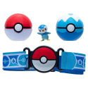 POKEMON Zestaw Clip ‘N’ Go Poké Ball, Dive Ball i PIPLUP s12 JAZWARES PKW3159