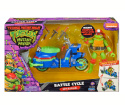 WOJOWNICZE ŻÓŁWIE NINJA Figurka RAPHAEL Pojazd BATTLE CYCLE Motocykl PLAYMATES 83432