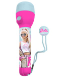 Latarka LED dla dzieci BARBIE 16cm KIDS BB00010