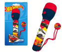 Latarka LED dla dzieci HOT WHEELS 16cm KIDS HW00005