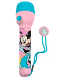 Latarka LED dla dzieci MYSZKA MINNIE MOUSE 16cm KIDS MN30043