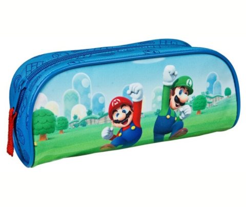 Piórnik szkolny SUPER MARIO jednokomorowy 22cm UNDERCOVER SUMB0691 Piórnik szkolny SUPER MARIO jednokomorowy 22cm UNDERCOVER SUMB0691