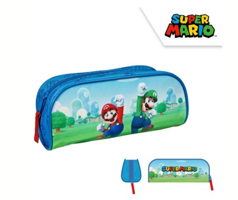 Piórnik szkolny SUPER MARIO jednokomorowy 22cm UNDERCOVER SUMB0691 Piórnik szkolny SUPER MARIO jednokomorowy 22cm UNDERCOVER SUMB0691