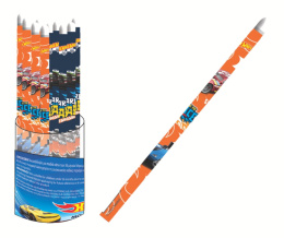 Ołówek HOT WHEELS grafitowy HB z gumką 1szt. GIM 349-27600