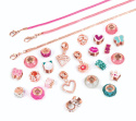 MAKE IT REAL Zestaw HALO CHARMS THINK PINK do tworzenia bransoletek 1722