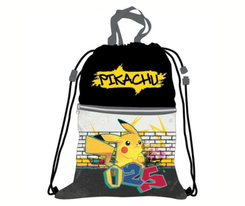 POKEMON PIKACHU Worek szkolny Plecak Torba 45x34cm DIFUZED POK23-1482