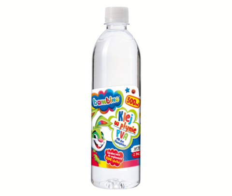 BAMBINO Klej w płynie PVA 500ml 1szt. MAJEWSKI 204609