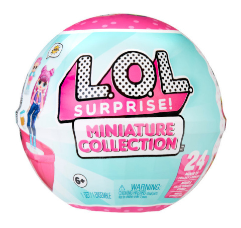 LOL Surprise Lalka MINIATURE COLLECTION Kula Niespodzianka 1szt. MGA 590606EUC LOL Surprise Lalka MINIATURE COLLECTION Kula Niespodzianka 1szt. MGA 590606EUC