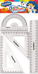 Zestaw geometryczny BAMBINO 4elementy 20cm MAJEWSKI 628580