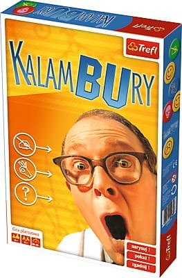 Gra planszowa KALAMBURY rodzinna TREFL 00239 Gra planszowa KALAMBURY rodzinna TREFL 00239