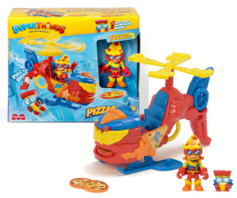 SUPERTHINGS Pojazd PIZZACOPTER Figurka SUPERSLICE MAGIC BOX PSTSP118IN120