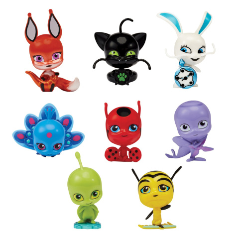 MIRACULOUS BIEDRONKA Box FIGURKA KWAMI Niespodzianka 1szt. PLAYMATES 50500 MIRACULOUS BIEDRONKA Box FIGURKA KWAMI Niespodzianka 1szt. PLAYMATES 50500
