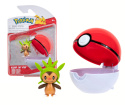 POKEMON Figure CHESPIN Poke Ball ClipNgo S14 JAZWARES PKW3134