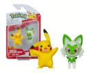 POKEMON Figurka bitewna Zestaw Figurki PIKACHU + SPRIGATITO 2pak JAZWARES PKW3358