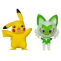 POKEMON Figurka bitewna Zestaw Figurki PIKACHU + SPRIGATITO 2pak JAZWARES PKW3358