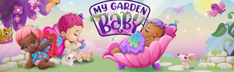 MY GARDEN BABY Lalka KOTEK Karmienie i Przewijanie Fioletowa MATTEL HHL22 MY GARDEN BABY Lalka KOTEK Karmienie i Przewijanie Fioletowa MATTEL HHL22