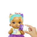 MY GARDEN BABY Lalka KOTEK Karmienie i Przewijanie Fioletowa MATTEL HHL22