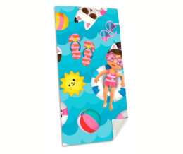 Ręcznik Kąpielowy Plażowy KOCI DOMEK GABI 70x140 KIDS GD00003
