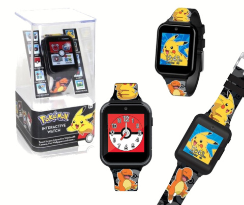 SMARTWATCH Zegarek inteligentny POKEMON 10 funkcji KIDS POK4231