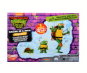 WOJOWNICZE ŻÓŁWIE NINJA Zestaw Figurka MICHELANGELO Evolution 3pak PLAYMATES 83583