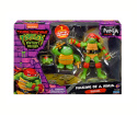 WOJOWNICZE ŻÓŁWIE NINJA Zestaw Figurka RAPHAEL Evolution 3pak PLAYMATES 83584