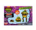 WOJOWNICZE ŻÓŁWIE NINJA Zestaw Figurka RAPHAEL Evolution 3pak PLAYMATES 83584