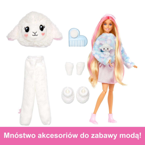 BARBIE CUTIE REVEAL Lalka OWIECZKA Słodkie Stylizacje MATTEL HKR03 BARBIE CUTIE REVEAL Lalka OWIECZKA Słodkie Stylizacje MATTEL HKR03