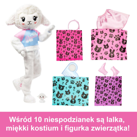 BARBIE CUTIE REVEAL Lalka OWIECZKA Słodkie Stylizacje MATTEL HKR03 BARBIE CUTIE REVEAL Lalka OWIECZKA Słodkie Stylizacje MATTEL HKR03