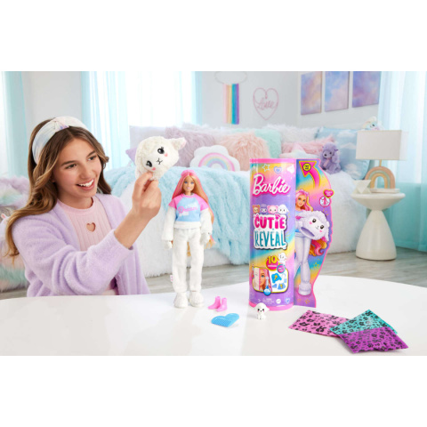 BARBIE CUTIE REVEAL Lalka OWIECZKA Słodkie Stylizacje MATTEL HKR03 BARBIE CUTIE REVEAL Lalka OWIECZKA Słodkie Stylizacje MATTEL HKR03