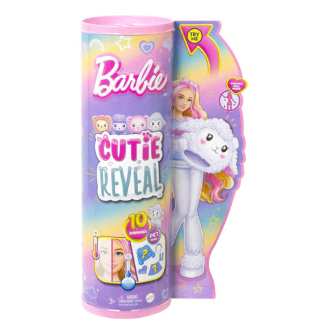 BARBIE CUTIE REVEAL Lalka OWIECZKA Słodkie Stylizacje MATTEL HKR03 BARBIE CUTIE REVEAL Lalka OWIECZKA Słodkie Stylizacje MATTEL HKR03