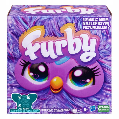 FURBY 2.0 Interaktywna Maskotka PURPLE Fioletowa HASBRO F6743 FURBY 2.0 Interaktywna Maskotka PURPLE Fioletowa HASBRO F6743