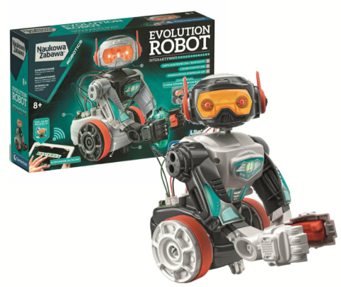 Naukowa Zabawa: Interaktywny EVOLUTION ROBOT 2.0 CLEMENTONI 50818