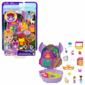 POLLY POCKET Zestaw BIWAKOWE PRZYGODY LAMY Domek z Laleczką MATTEL HKV33