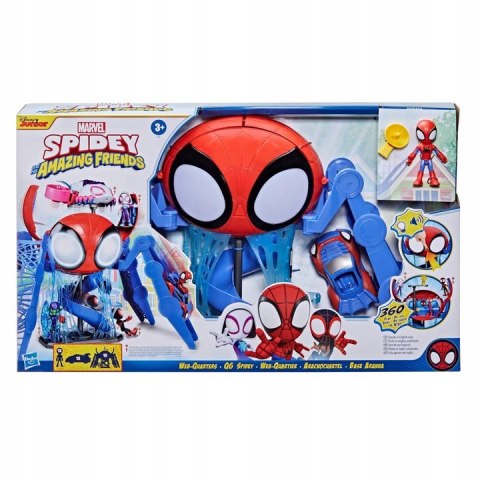 SPIDEY I SUPER-KUMPLE Siedziba Główna Bohaterów Figurka Pojazd Webquarters HASBRO F1461 SPIDEY I SUPER-KUMPLE Siedziba Główna Bohaterów Figurka Pojazd Webquarters HASBRO F1461