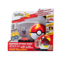 Gra Pokemon SURPRISE ATTACK Morpeko + Fast Ball JAZWARES PKW3168