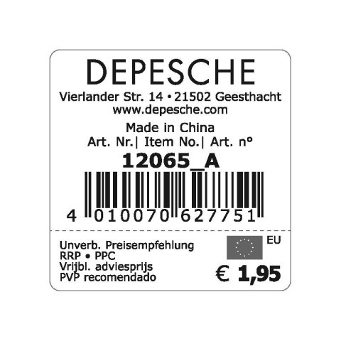Naklejki na Paznokcie TOP MODEL BEAUTY z pilniczkiem 1szt. DEPESCHE 12065 Naklejki na Paznokcie TOP MODEL BEAUTY z pilniczkiem 1szt. DEPESCHE 12065