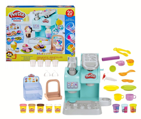 PLAY-DOH Zestaw SUPERKOLOROWA KAWIARNIA Ciastolina HASBRO F5836