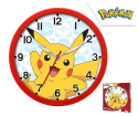 Zegar ścienny POKEMON śr. 24cm dla dzieci KIDS POK3159