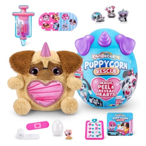 RAINBOCORNS PUPPYCORN RESCUE Jajko Niespodzianka z Maskotką ZURU 9261 RAINBOCORNS PUPPYCORN RESCUE Jajko Niespodzianka z Maskotką ZURU 9261