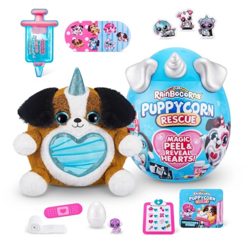 RAINBOCORNS PUPPYCORN RESCUE Jajko Niespodzianka z Maskotką ZURU 9261 RAINBOCORNS PUPPYCORN RESCUE Jajko Niespodzianka z Maskotką ZURU 9261