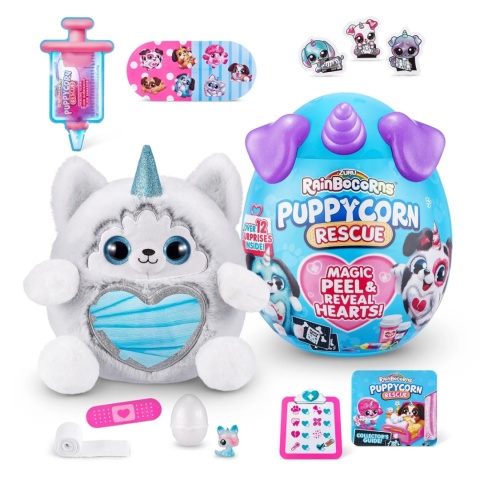 RAINBOCORNS PUPPYCORN RESCUE Jajko Niespodzianka z Maskotką ZURU 9261 RAINBOCORNS PUPPYCORN RESCUE Jajko Niespodzianka z Maskotką ZURU 9261